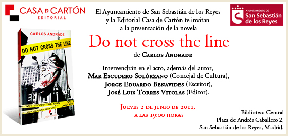 EDITORIAL CASA DE CARTÓN INVITACIÓN SAN SEBASTIÁN DE LOS REYES