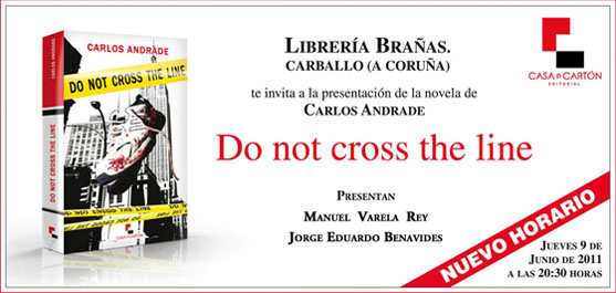 Invitación para la Presentación en Carballo (La Coruña)